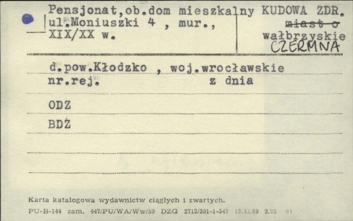 pensjonat, ob. dom mieszkalny, skan 1