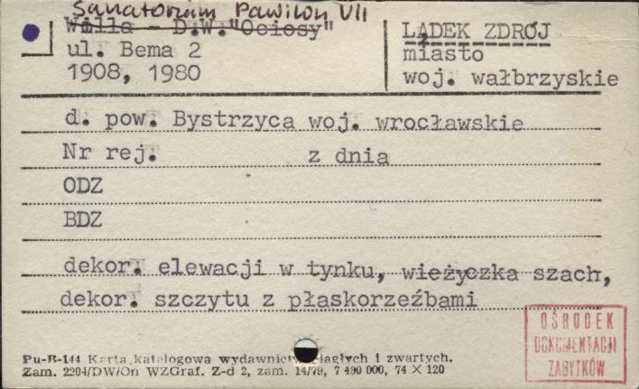 sanatorium pawilon VII, skan 1