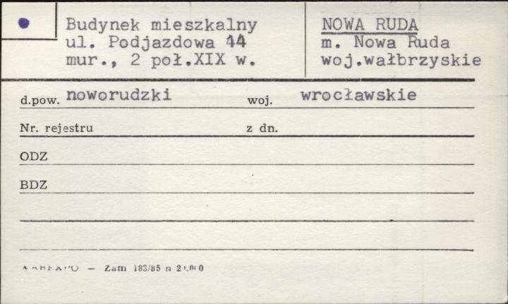 budynek mieszkalny, skan 1