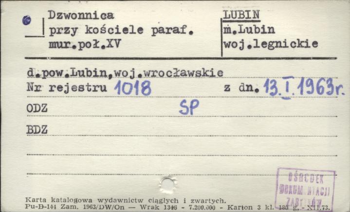 dzwonnica przy kościele par., skan 1