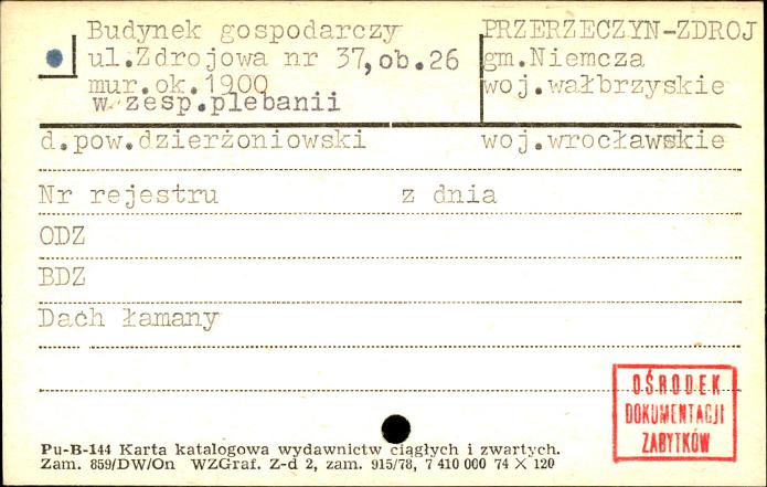 budynek gospodarczy w zesp. plebanii, skan 1