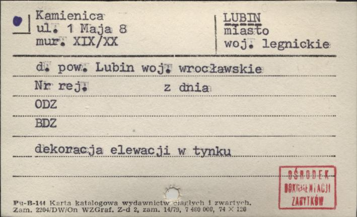 kamienica, skan 1