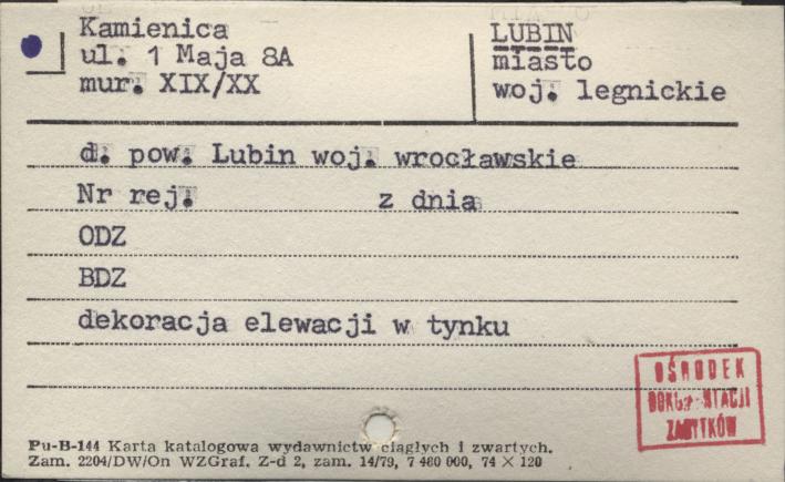 kamienica, skan 1