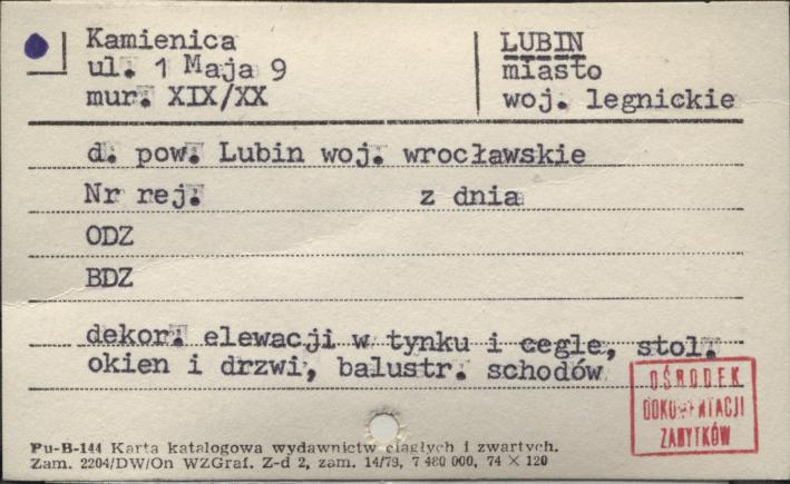 kamienica, skan 1