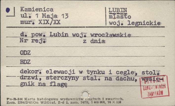 kamienica, skan 1
