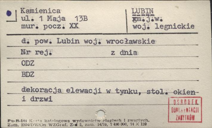 kamienica, skan 1