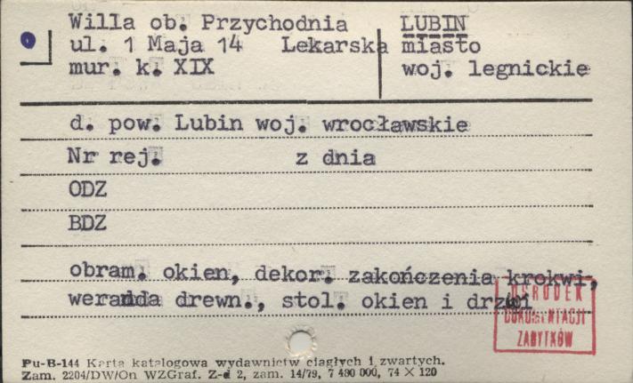 willa, ob. przychodnia lekarska, skan 1