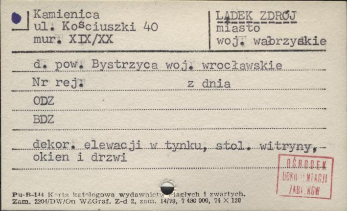 kamienica, skan 1