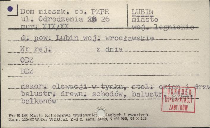 dom miesz., ob. PZPR, skan 1