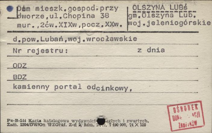 dom mieszkalno-gospodarczy, skan 1