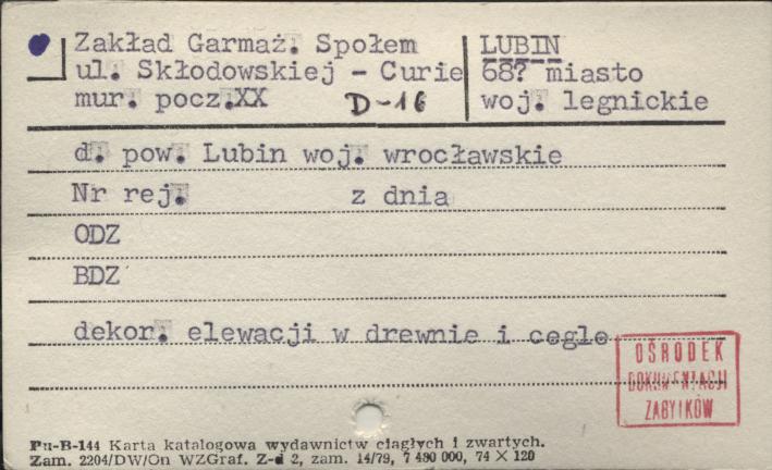 Zakład Garmaż. Społem D-16, skan 1