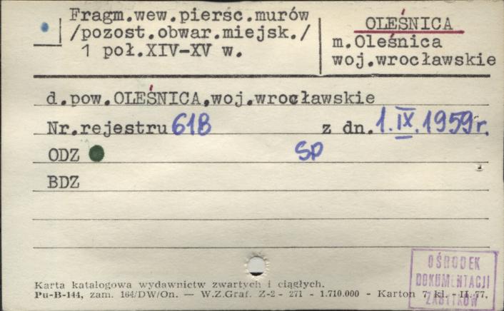 fragm. zew. pierść. murów (pozosz. obwar. miejsk.), skan 3
