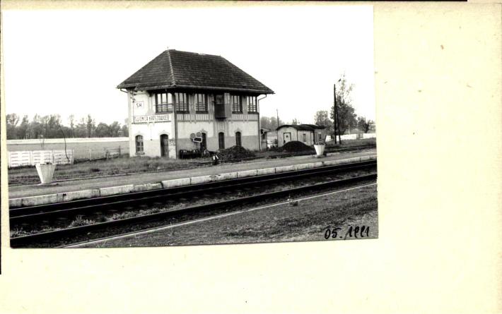 rozdzielnia kolejowa Świdnica-Kraszewice, zespół dworca, skan 2