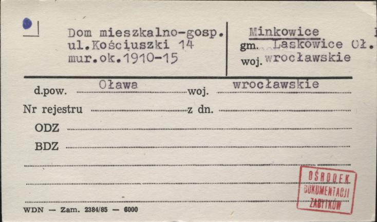 dom mieszkalno-gospodarczy, skan 1