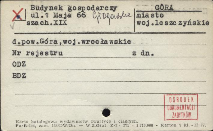 budynek gospodarczy, skan 1