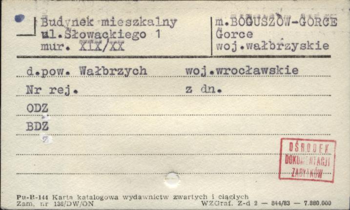 budynek mieszkalny, skan 1