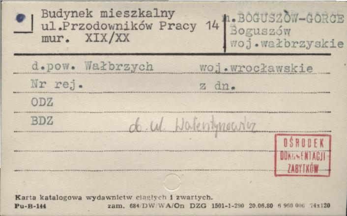 budynek mieszkalny, skan 1