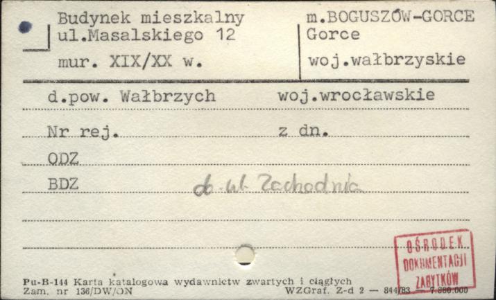 budynek mieszkalny, skan 1