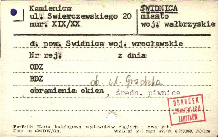 kamienica, skan 1