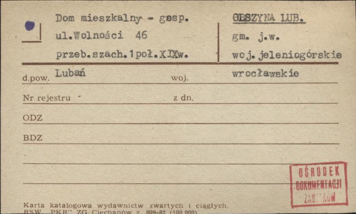 dom mieszkalno-gospodarczy, skan 1