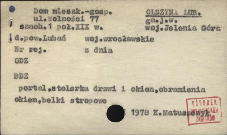 dom mieszkalno-gospodarczy, skan 1