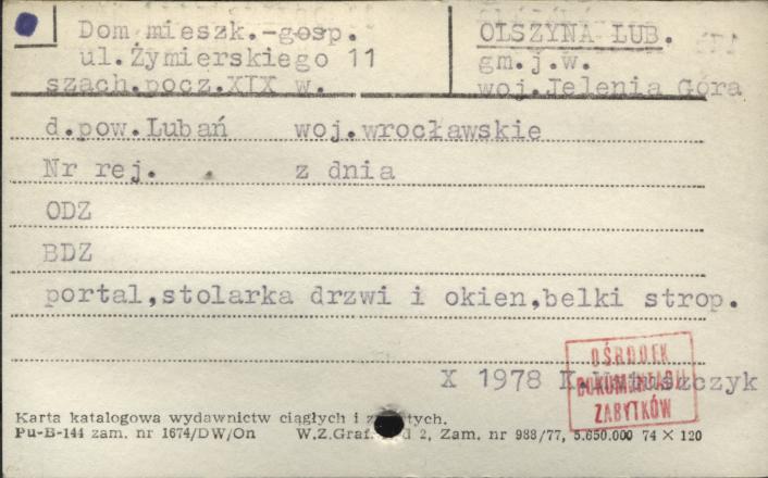 dom mieszkalno-gospodarczy, skan 1