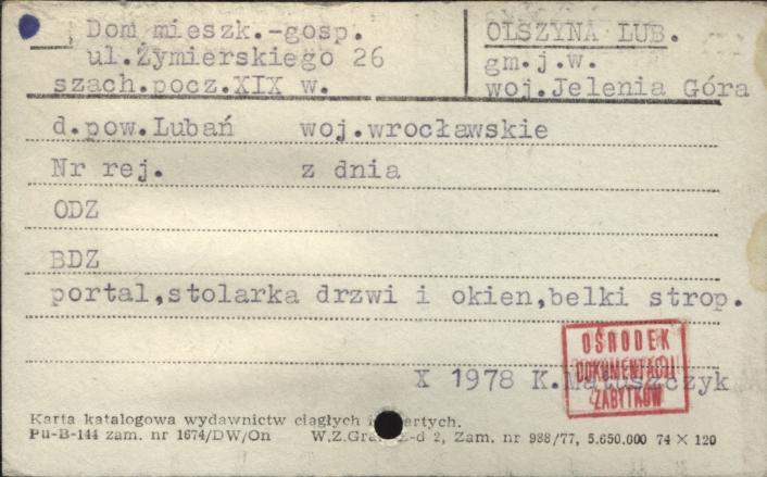 dom mieszkalno-gospodarczy, skan 1