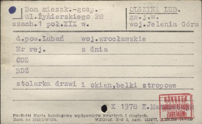 dom mieszkalno-gospodarczy, skan 1