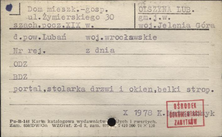 dom mieszkalno-gospodarczy, skan 1
