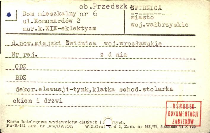 dom mieszkalny ob. przedszkole nr. 6, skan 1