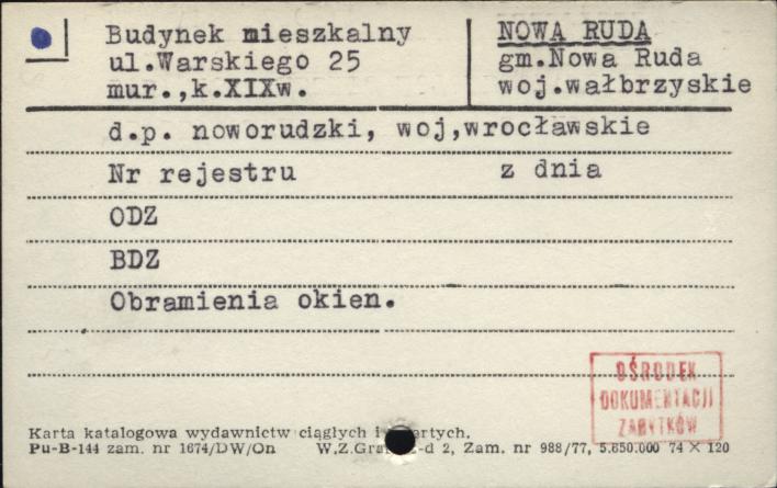 budynek mieszkalny, skan 1