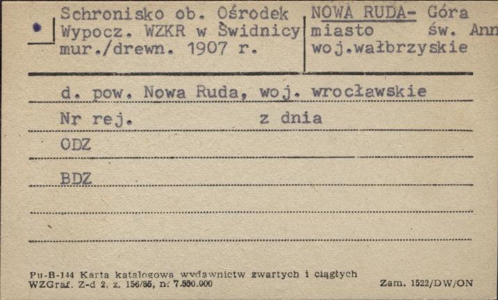 schronisko, ob. Ośrodek Wypocz., skan 1