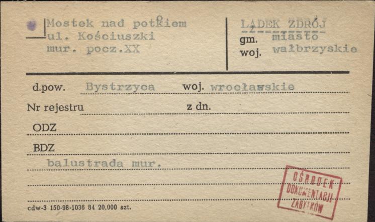 mostek nad potokiem, skan 1