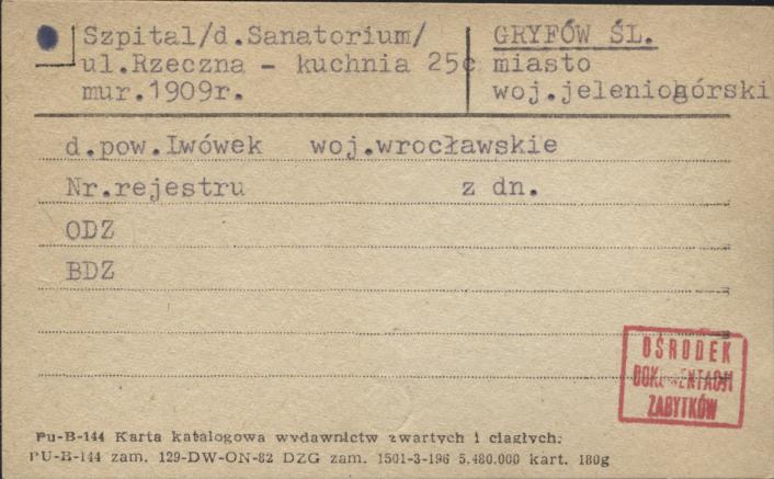 sanatorium, ob. szpital, skan 1