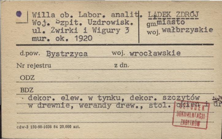 willa ob. labor. analit. Woj. Szpit. Uzdrowisk., skan 1