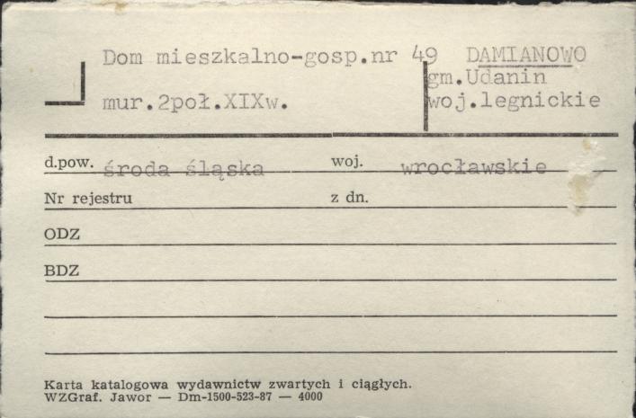 dom mieszkalno-gospodarczy, skan 1