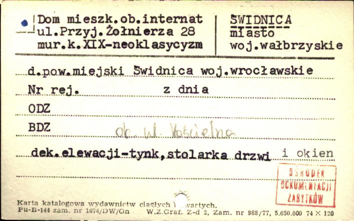 dom mieszkalny ob. internat, skan 1