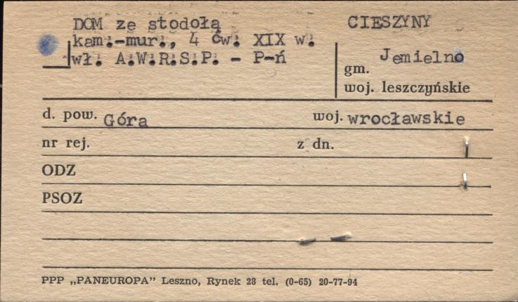 dom ze stodołą, skan 1