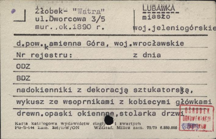 żłobek Watra, skan 1