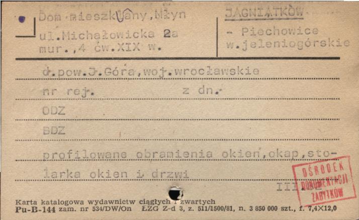 dom mieszkalny, młyn, skan 1