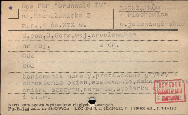 Dom FWP Grunwald IV, skan 1