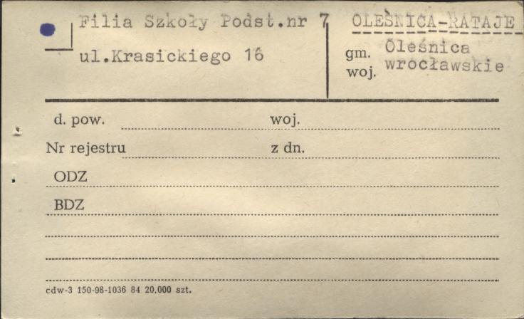 filia szk. podst. nr 7, budynek I, skan 3
