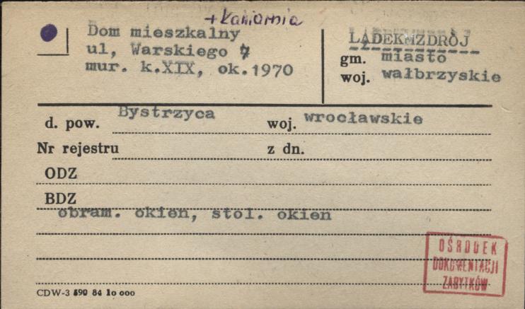 dom mieszkalny, kawiarnia, skan 1