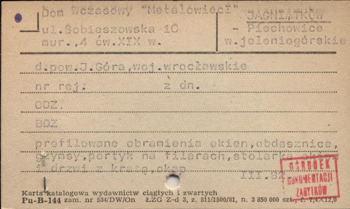 Dom Wczasowy Metalowiec I, skan 1