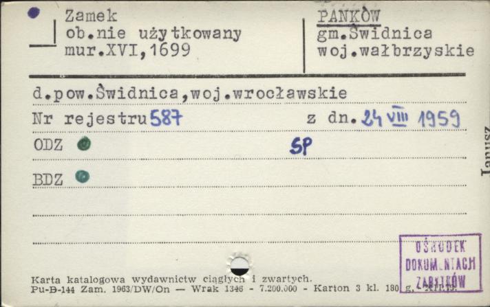 zamek ob. nie użytkowany, skan 1