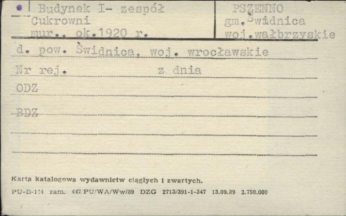 budynek I - zespół cukrowni, skan 1