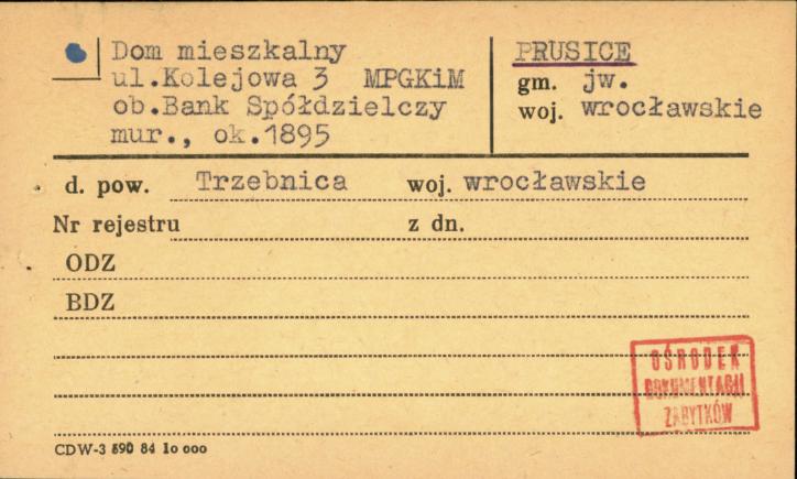 dom mieszkalny, ob. bank spółdzielczy, skan 1