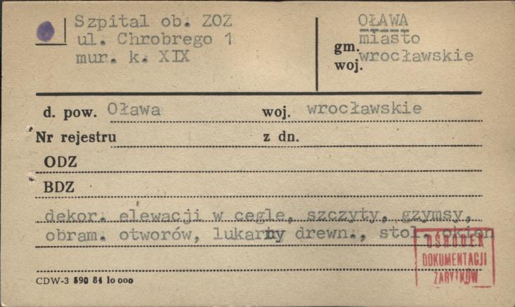 szpital ob. zakład opieki zdrowotnej, skan 1