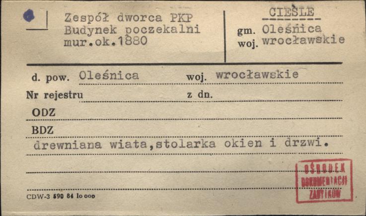 zespół dworca PKP budynek poczekalni, skan 1
