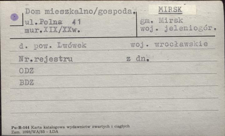 dom mieszkalno-gospodarczy, skan 1